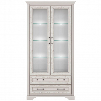 Картинка Стилиус шкаф-витрина REG2W2S с подсветкой интернет-магазин мебели FreeTime