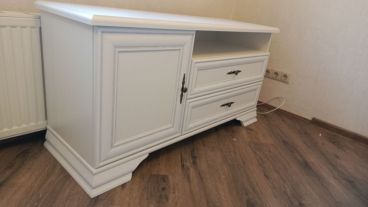 Кентаки шкаф угловой SZFN2D (Белый)