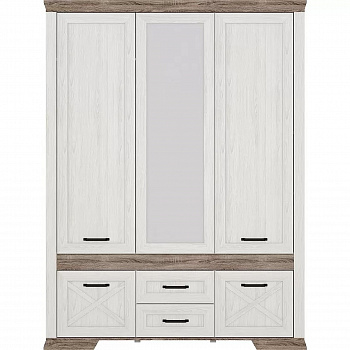 Картинка Марсель шкаф с зеркалом SZF5D2S интернет-магазин мебели FreeTime