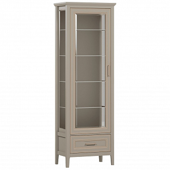 Картинка Классик шкаф-витрина REG1W1SZK интернет-магазин мебели FreeTime