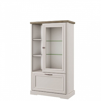 Картинка Тоскана Шкаф с витриной 1V1D3N интернет-магазин мебели FreeTime