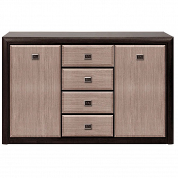 Картинка Коен тумба KOM2D4S (Венге/Штрокс) интернет-магазин мебели FreeTime