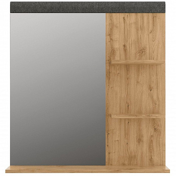 Картинка Грейс полка настенная с зеркалом LUS 80 интернет-магазин мебели FreeTime