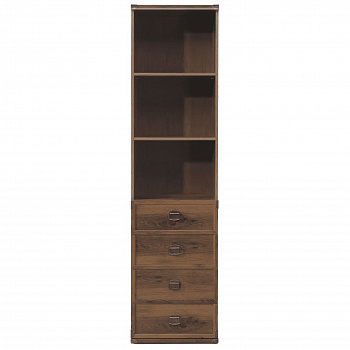Картинка Индиана шкаф-стеллаж JREG 4so/50 (Дуб саттер) интернет-магазин мебели FreeTime