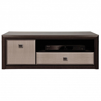 Картинка Коен ТВ тумба RTV1D1S (Венге/Штрокс) интернет-магазин мебели FreeTime