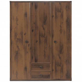 Картинка Индиана шкаф с зеркалом JSZF 3d2s (Дуб саттер) интернет-магазин мебели FreeTime