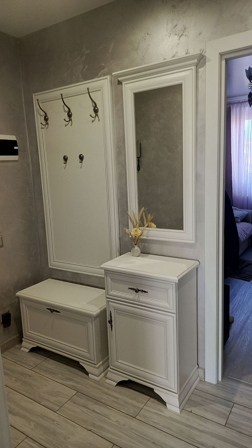 Кентаки шкаф угловой SZFN2D (Белый)