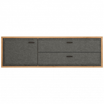 Картинка Грейс тумба навесная RTV1D2S интернет-магазин мебели FreeTime