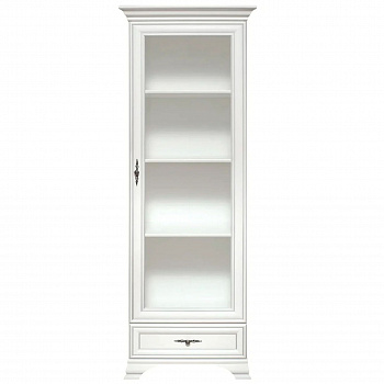 Картинка Кентаки шкаф-витриа REG1W1S (Белый) интернет-магазин мебели FreeTime